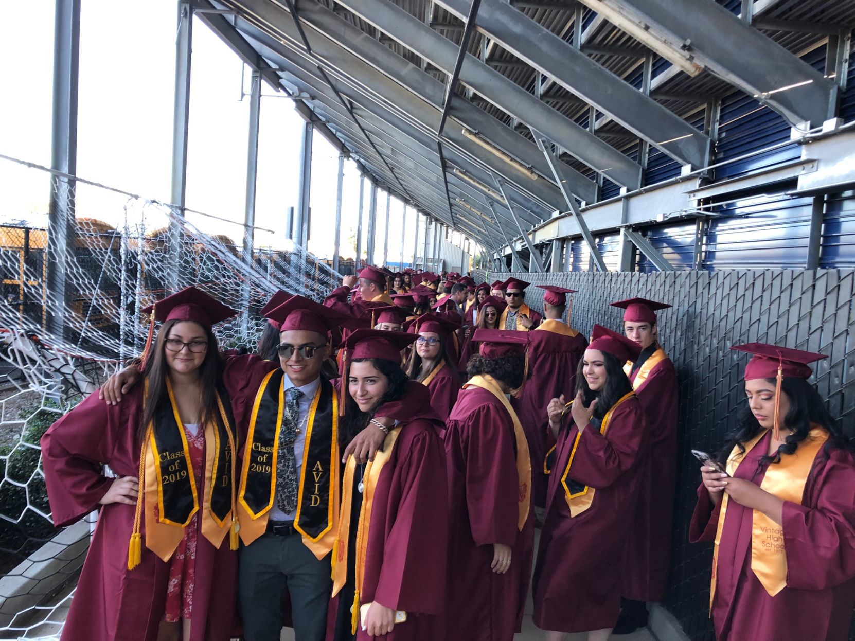 Vintage High graduation at Memorial Stadium 2019